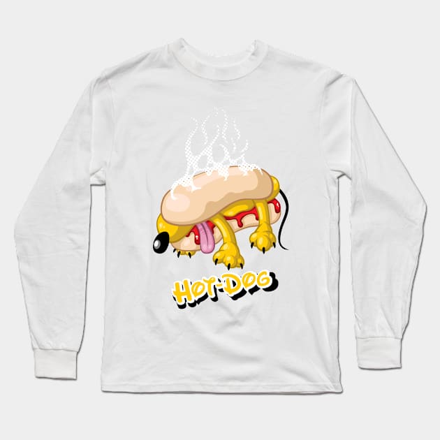 Hot dog Long Sleeve T-Shirt by Patrol